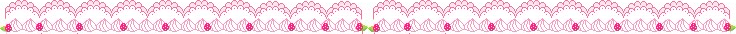 pink whipped cream lace borders